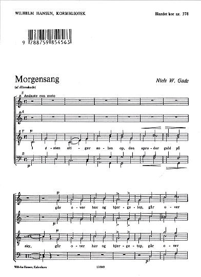 Niels W. Gade: Morgensang Af Elverskud