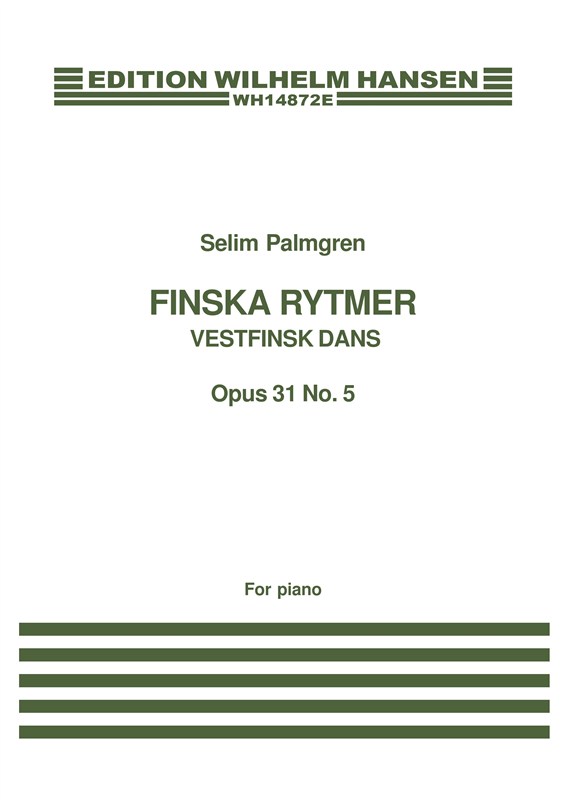 Selim Palmgren: Vestfinsk Dans (Finska Rytmer Op.31 No.5)