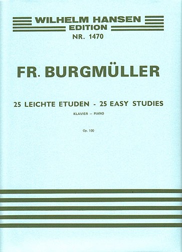 Friedrich Burgmuller: 25 Easy Studies For Piano Op.100