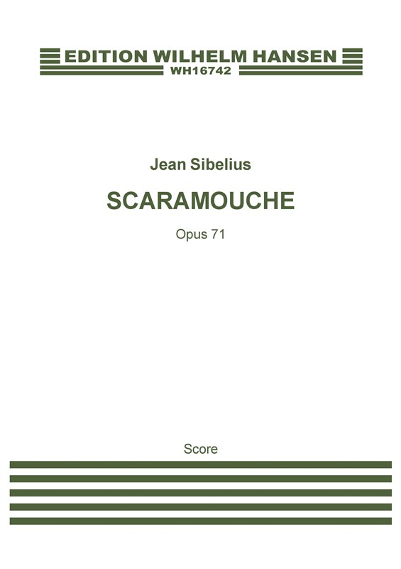Jean Sibelius: Scaramouche Op.71 (Score)