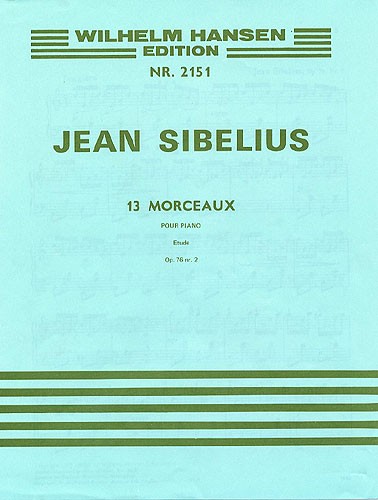 Jean Sibelius: 13 Pieces Op.76 No.2- Etude