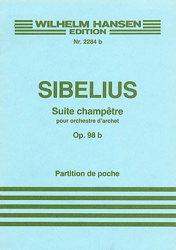 Jean Sibelius: Suite Champetre Op.98b (Score)