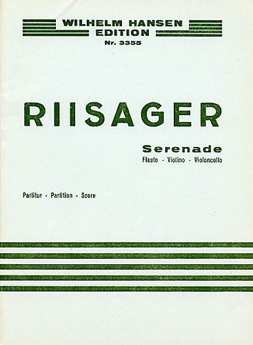 Knudge Riisager: Serenade Op.26b (Miniature Score)