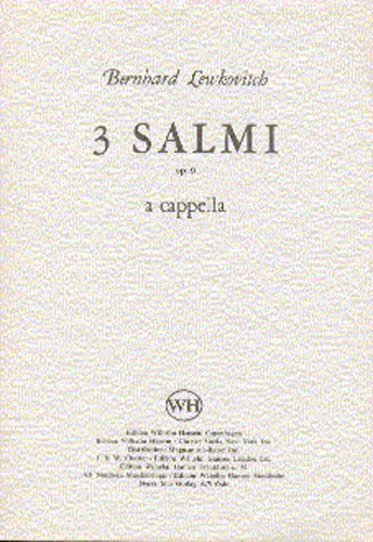 Bernhard Lewkovitch: Three Psalms Op.9