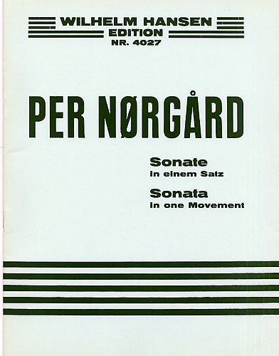 Per Nrgrd: Sonata In One Movement For Piano Op.6