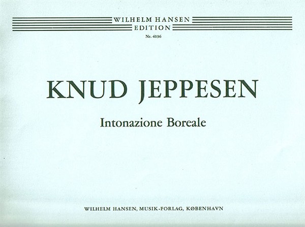 Knud Jeppesen: Intonazione Boreale