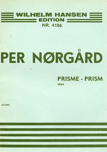 Per Nørgård: Prism (Full Score)