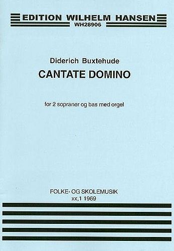 Dietrich Buxtehude: Cantate Domino (Score)