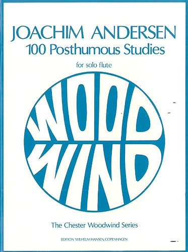 Joachim Andersen: 100 Posthumous Studies For Flute Solo