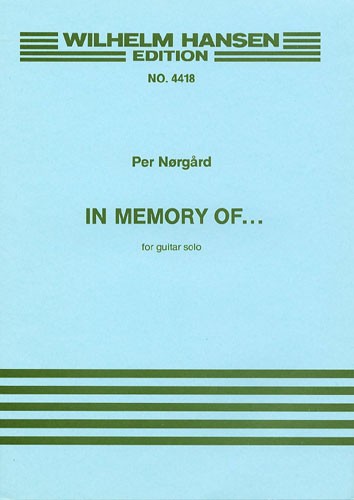Per Nørgård: In Memory Of...