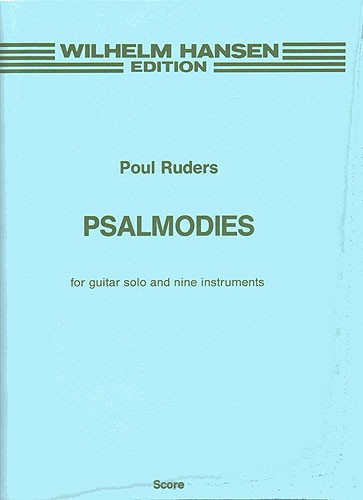 Poul Ruders: Psalmodies (Full Score)