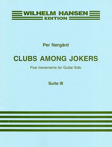 Per Nrgrd: Clubs Among Jokers, Tales Of A Hand Suite No.3
