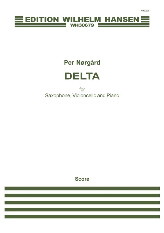 Per Nørgård: Delta (score and parts)