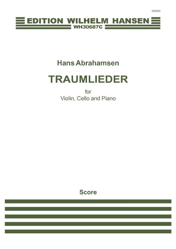 Hans Abrahamsen: Traumlieder (Score/Parts)