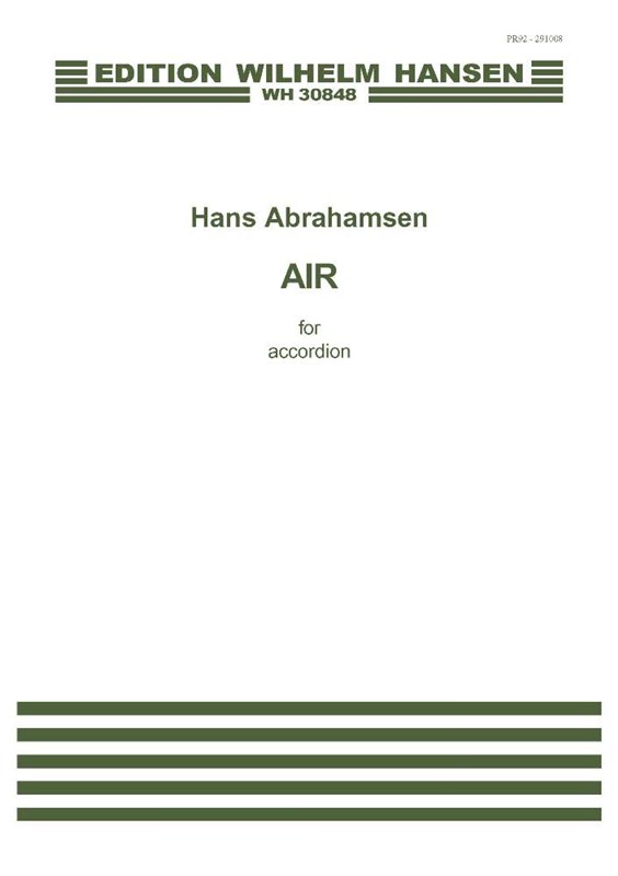 Hans Abrahamsen: Air (Accordion solo)