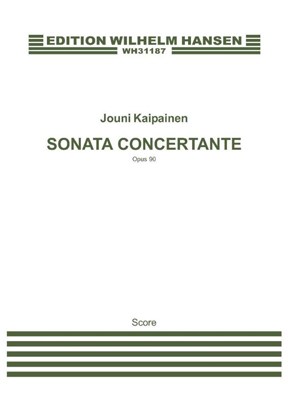 Jouni Kaipainen: Sonata Concertante (Score)