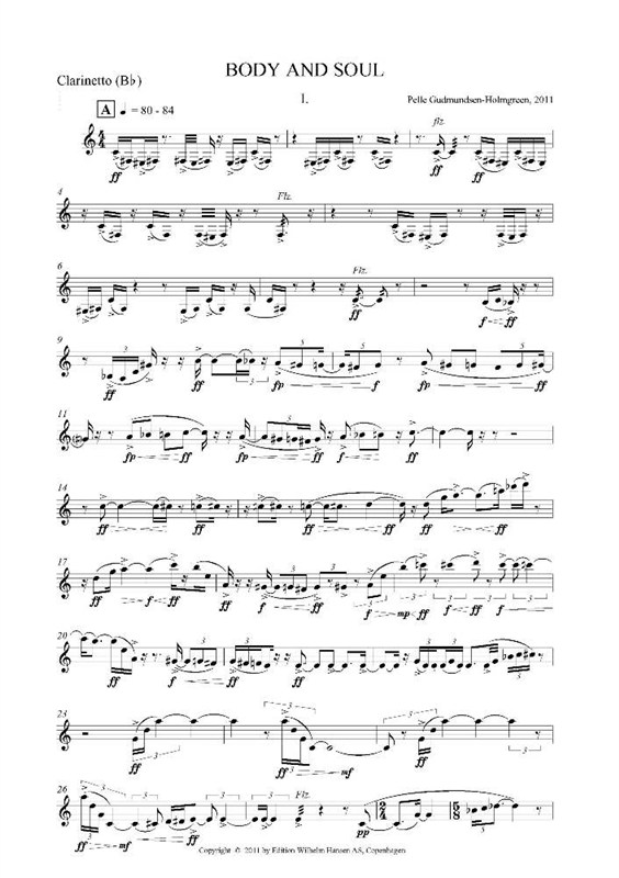 Pelle Gudmundsen-Holmgreen: Body And Soul (Parts)