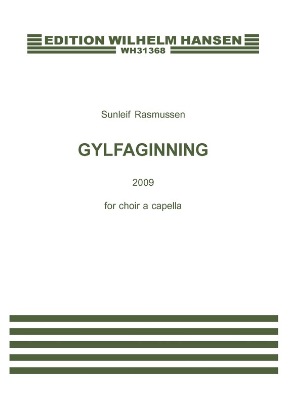 Sunleif Rasmussen: Gylfaginning (Chorus score)