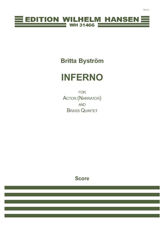 Britta Bystrm: Inferno (Score)