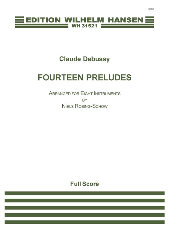 Claude Debussy: Fourteen Preludes (Score)