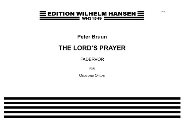 Peter Bruun: The Lord's Prayer (Player's score)