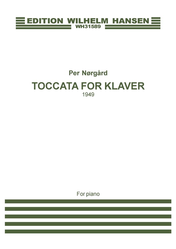Per Nrgrd: Toccata For Klaver 1949 (piano)