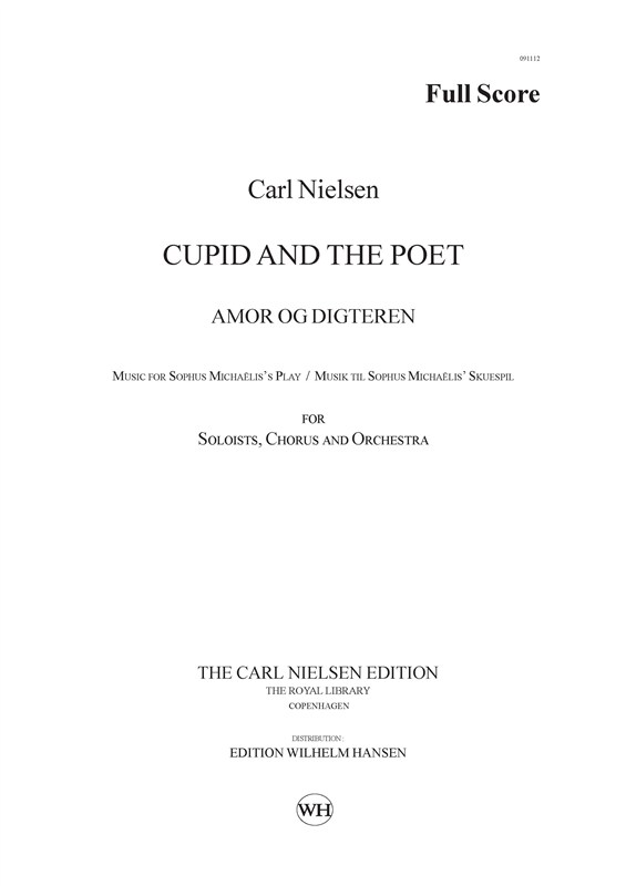 Carl Nielsen: Cupid And The Poet (Score)