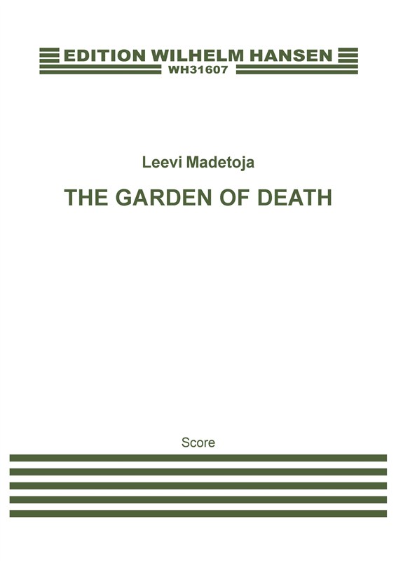 Leevi Madetoja: The Garden Of Death (Score)