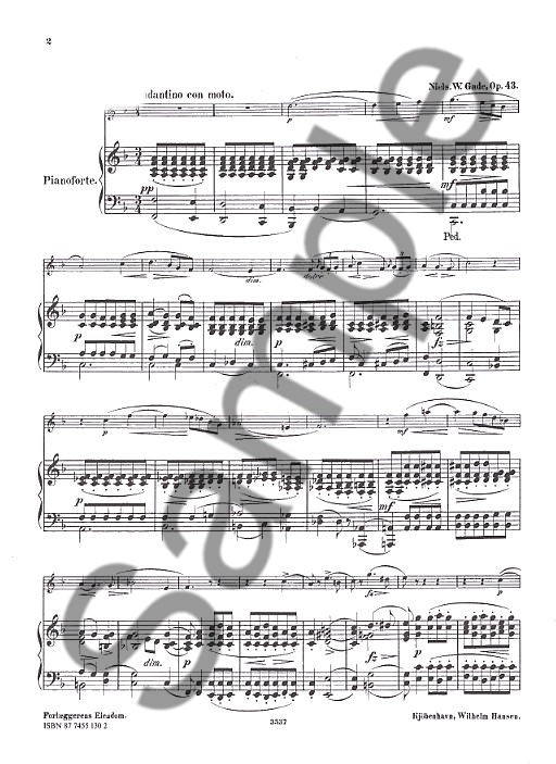 Niels W.Gade: Fantasias Op.43