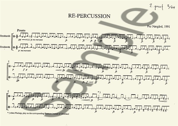 Per Nrgrd: Re-Percussion