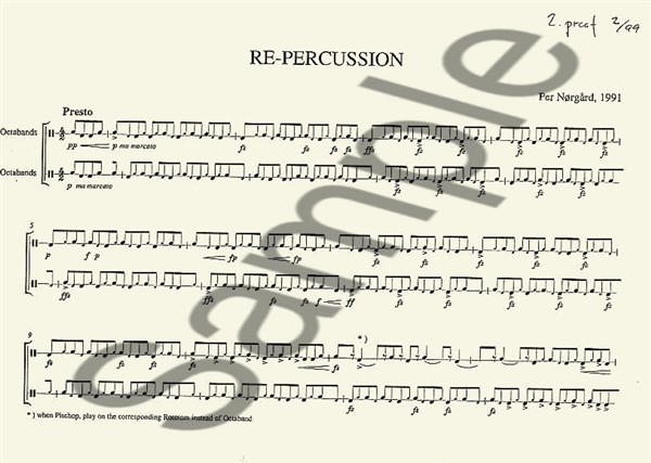 Per Nørgård: Re-Percussion