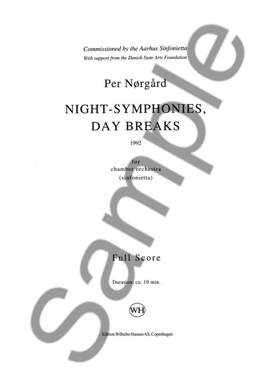 Per Nørgård: Night Symphonies, Day Breaks
