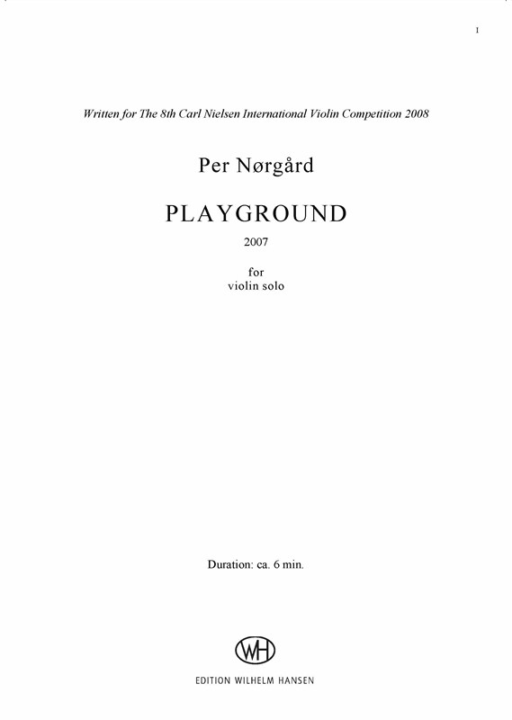 Per Nrgrd: Playground (Spillerum)