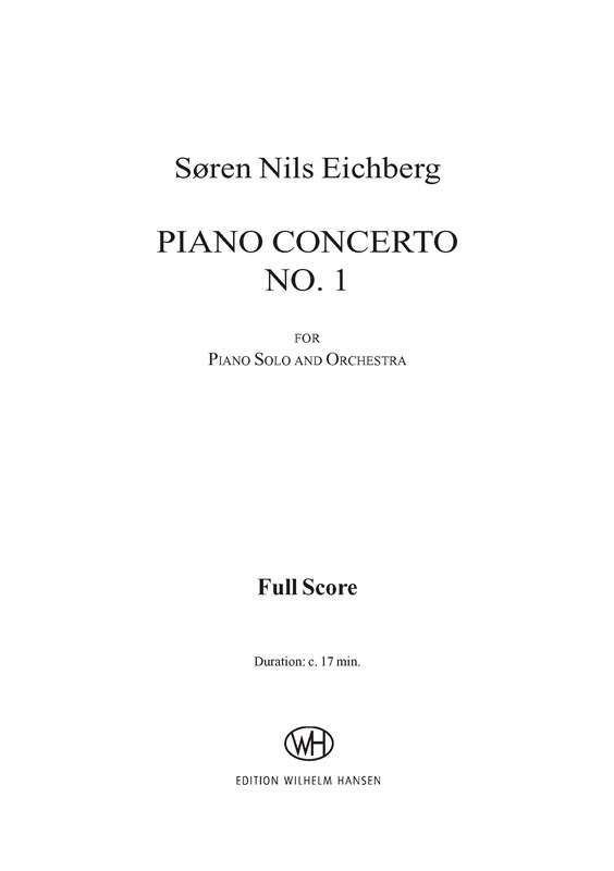Sren Nils Eichberg: Piano Concerto No.1