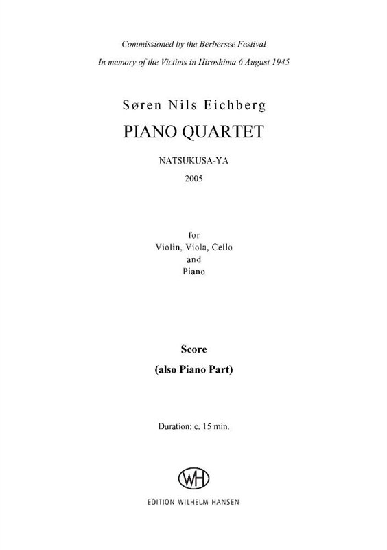 Søren Nils Eichberg: Piano Quartet
