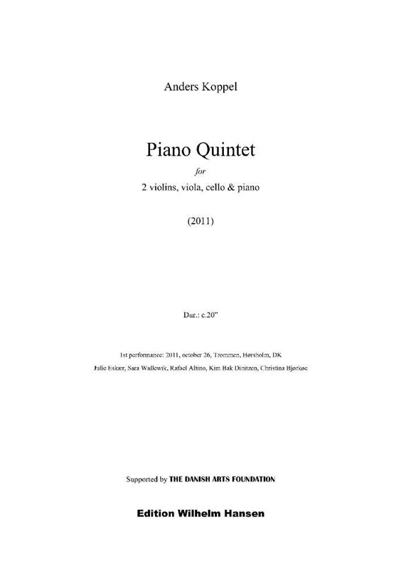 Anders Koppel: Piano Quintet