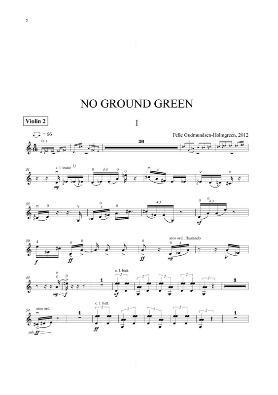 Pelle Gudmundsen-Holmgreen: No Ground Green (Parts)