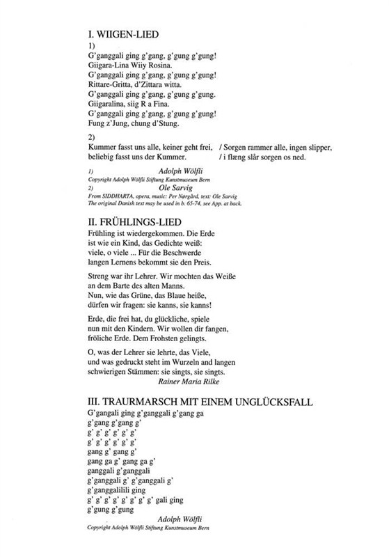 Per Nørgård: Wie Ein Kind (New Corrected Version)
