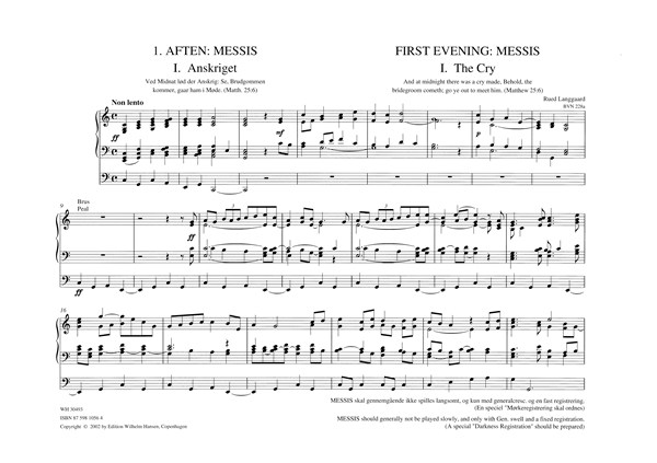 Langgaard: Messis (1st Evening- Messis) From Organ Drama In Three Evenings