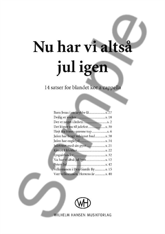 Nu Har Vi Altså Jul Igen