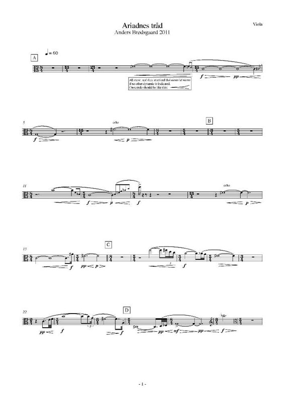 Anders Brødsgaard: Arachne (Parts)