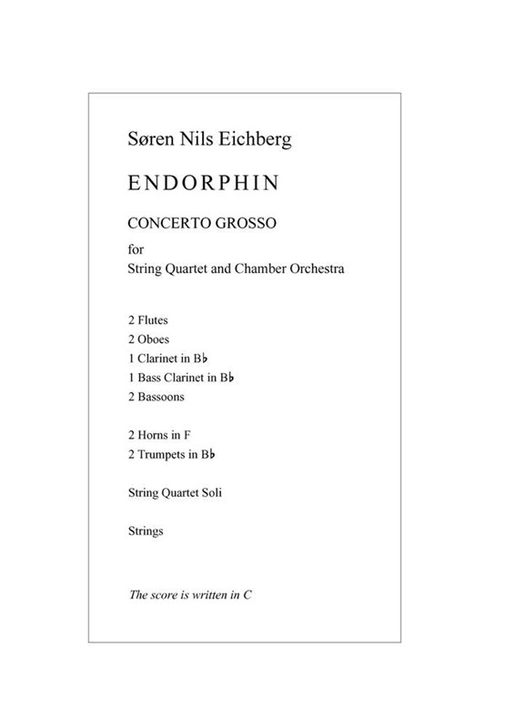 Søren Nils Eichberg: Endorphin (Full Score)