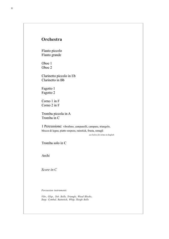 Britta Byström: Screen Memories, Trumpet Concerto No.2 (score)