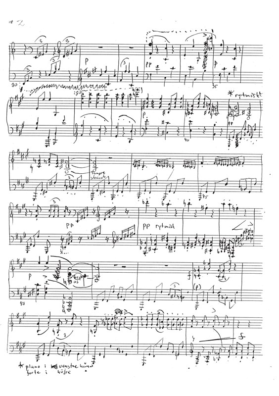 Per Nørgård: Sonate For Klaver 1949 (piano)