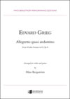 Edvard Grieg: Allegretto quasi andantino (Ur violinsonat i F Op. 8)