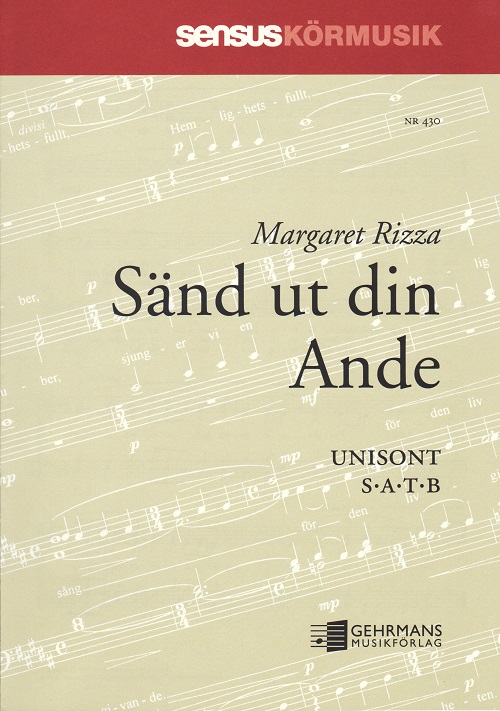 Margaret Rizza: Snd ut din Ande (SATB)