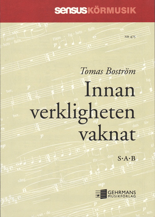 Tomas Boström: Innan verkligheten vaknat (SAB)