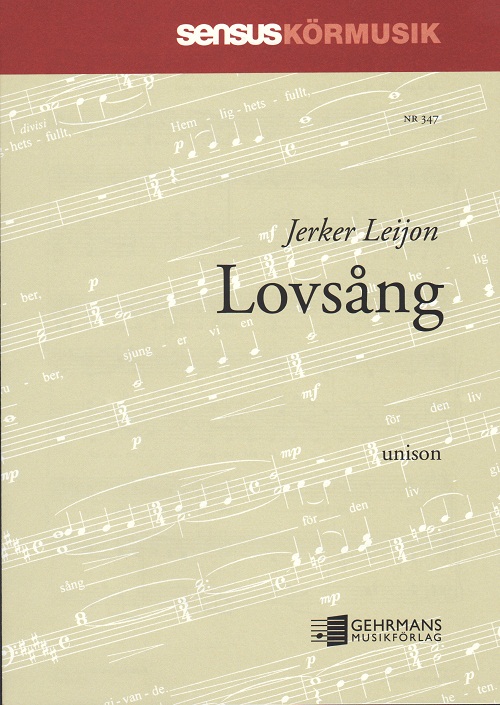 Jerker Leijon: Lovsng (Skn r vinden i solen )