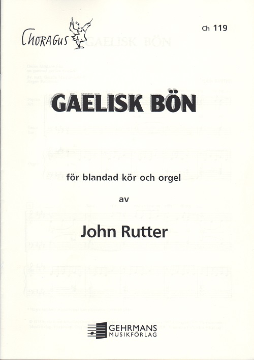 John Rutter: Gaelisk bn (SATB)
