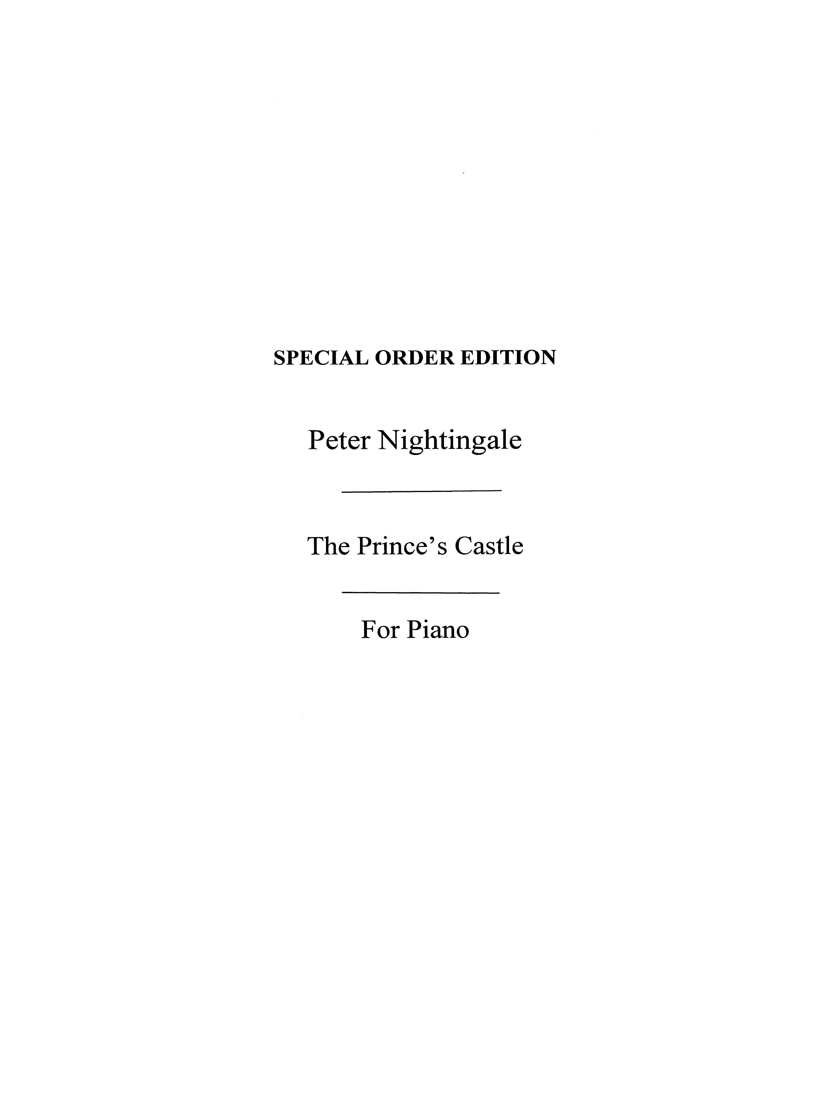 Nightingale, P The Prince's Castle Easy Pf